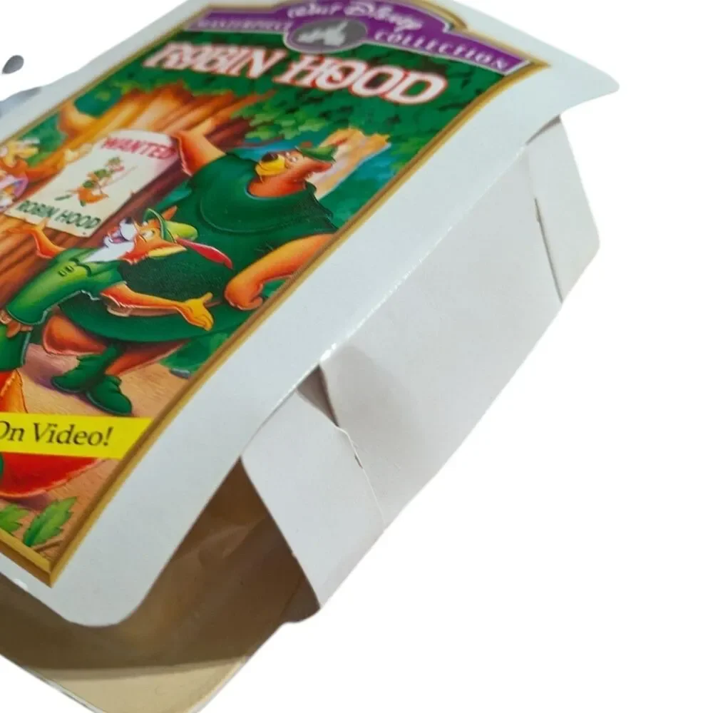 Vintage 90s McDonald’s Disney Masterpiece VHS Toys, Tigger Robin Hood